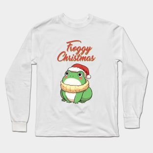 Froggy Christmas Frog Long Sleeve T-Shirt